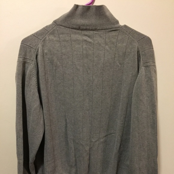 {SOLD} Nautica Vintage 90s Mens Gray Sweater Large - Picture 2 of 7
